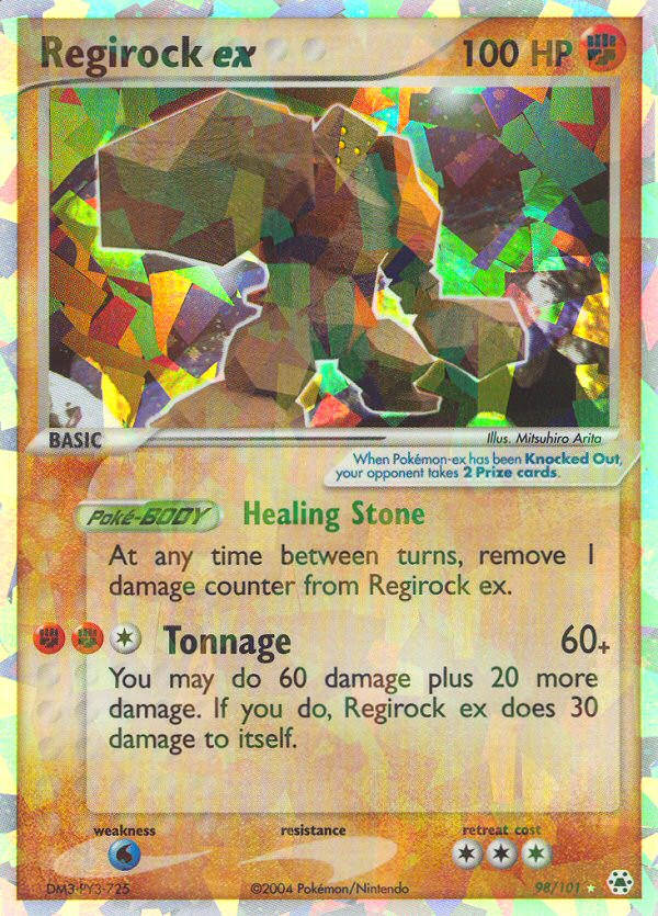 Regirock ex (98/101) [EX: Hidden Legends] | Good Games Cannington