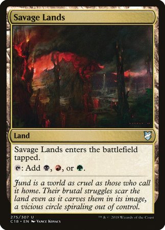 Savage Lands [Commander 2018] | Good Games Cannington