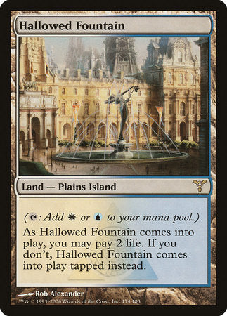 Hallowed Fountain [Dissension] | Good Games Cannington
