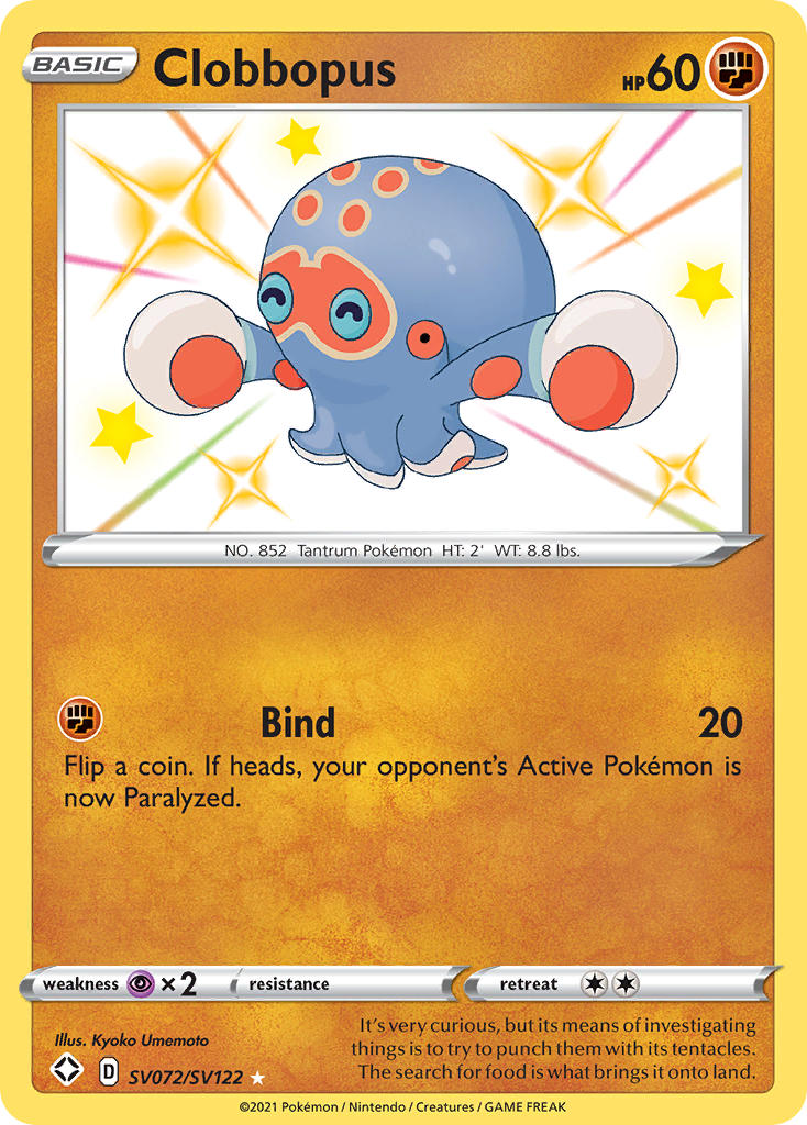 Clobbopus (SV072/SV122) [Sword & Shield: Shining Fates] | Good Games Cannington
