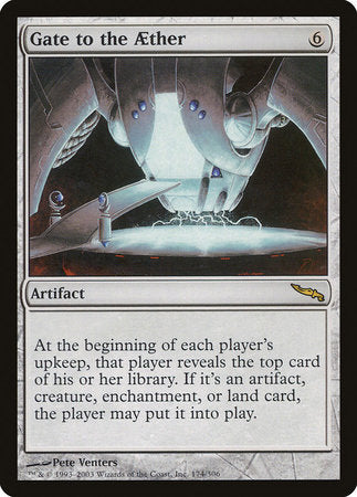 Gate to the Aether [Mirrodin] | Good Games Cannington