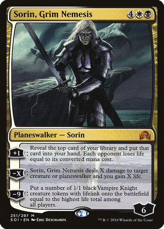 Sorin, Grim Nemesis [Shadows over Innistrad] | Good Games Cannington