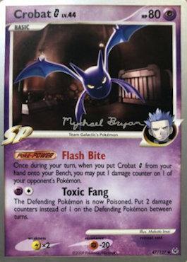 Crobat G LV.44 (47/127) (Happy Luck - Mychael Bryan) [World Championships 2010] | Good Games Cannington