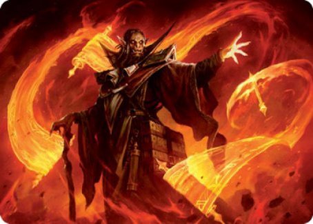 Plargg, Dean of Chaos Art Card [Strixhaven: School of Mages Art Series] | Good Games Cannington