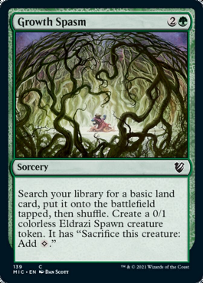 Growth Spasm [Innistrad: Midnight Hunt Commander] | Good Games Cannington