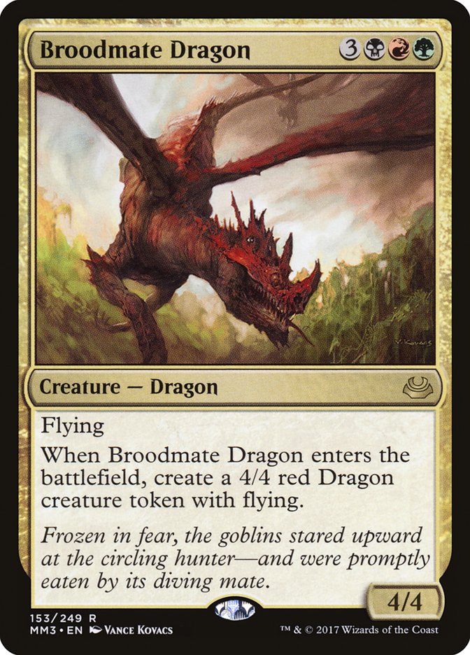 Broodmate Dragon [Modern Masters 2017] | Good Games Cannington