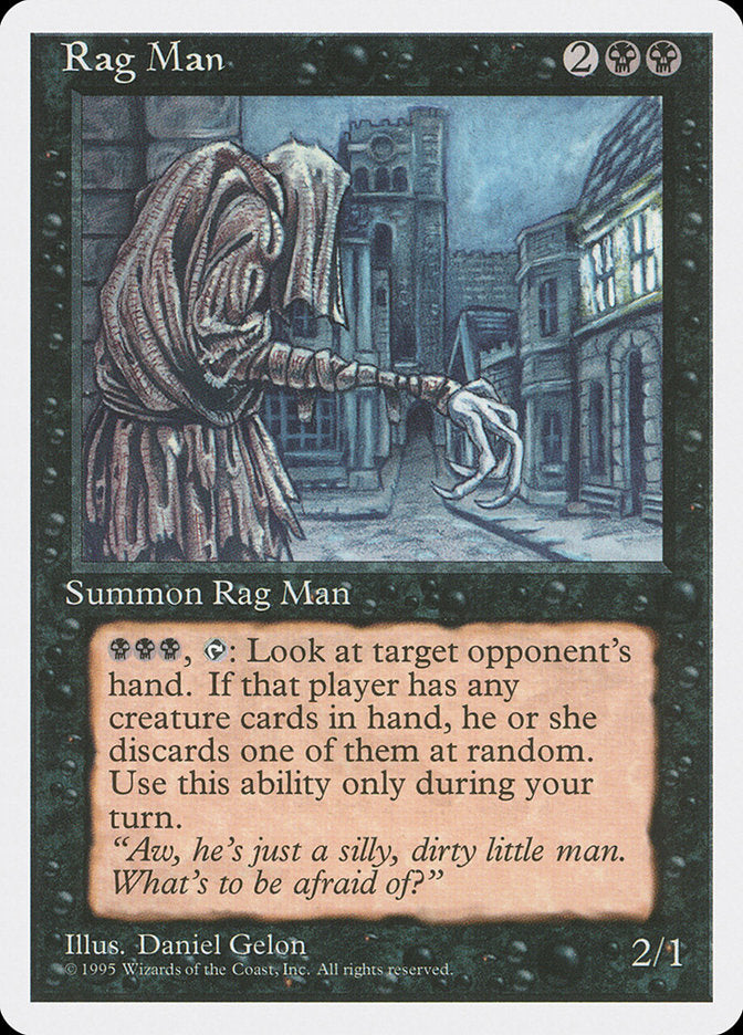 Rag Man [Fourth Edition] | Good Games Cannington
