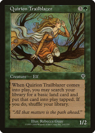 Quirion Trailblazer [Invasion] | Good Games Cannington