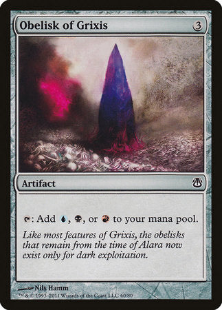 Obelisk of Grixis [Duel Decks: Ajani vs. Nicol Bolas] | Good Games Cannington