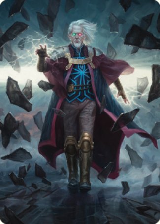 Urza, Planeswalker Art Card [The Brothers' War Art Series] | Good Games Cannington