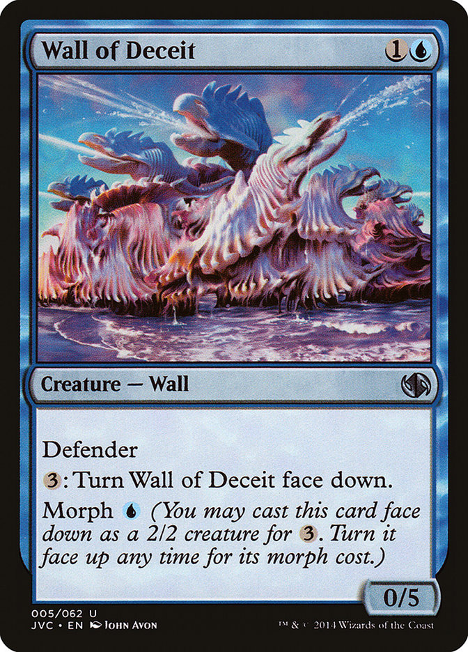 Wall of Deceit [Duel Decks Anthology] | Good Games Cannington