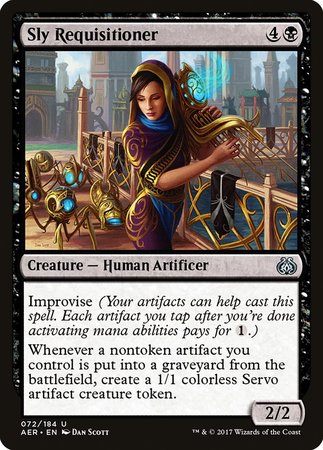 Sly Requisitioner [Aether Revolt] | Good Games Cannington