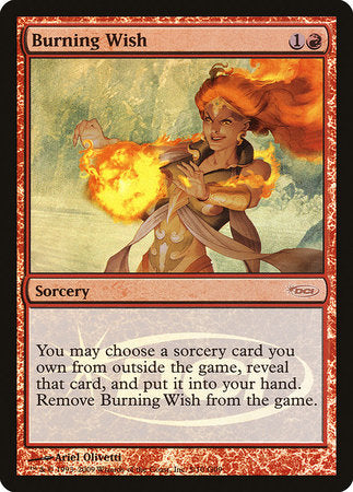Burning Wish [Judge Gift Cards 2009] | Good Games Cannington