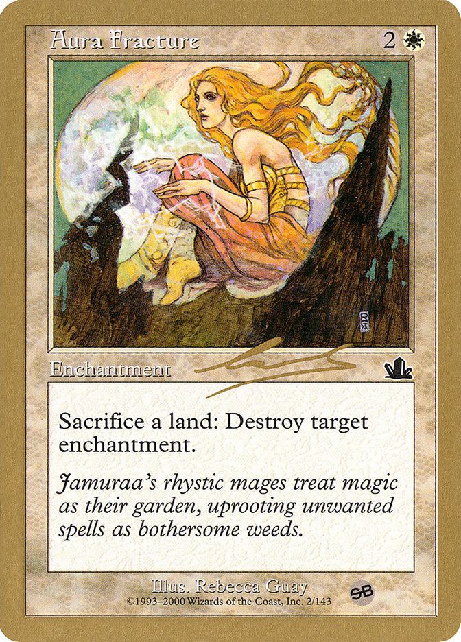 Aura Fracture (Nicolas Labarre) (SB) [World Championship Decks 2000] | Good Games Cannington