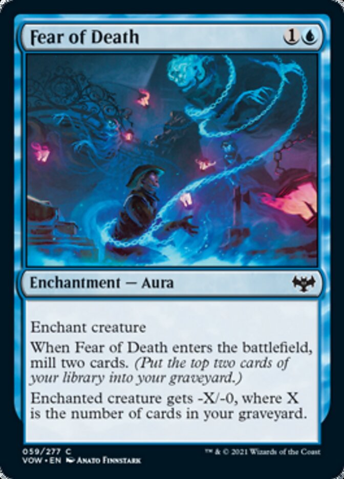 Fear of Death [Innistrad: Crimson Vow] | Good Games Cannington