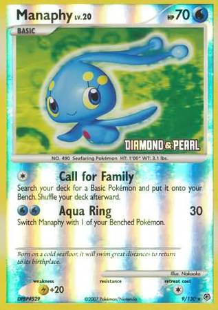 Manaphy (9/130) [Burger King Promos: 2008 Collection] | Good Games Cannington