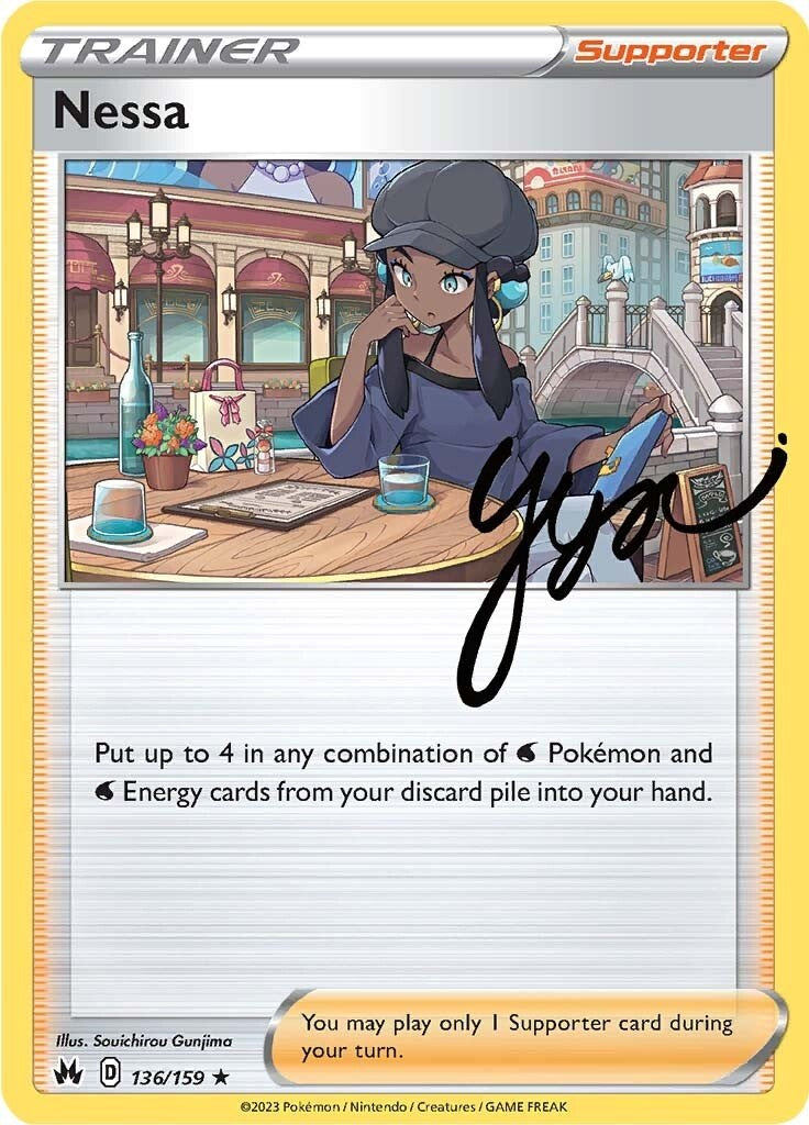 Nessa (136/159) [Sword & Shield: Crown Zenith] | Good Games Cannington