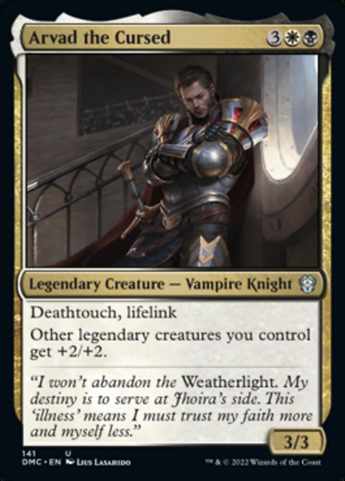 Arvad the Cursed [Dominaria United Commander] | Good Games Cannington