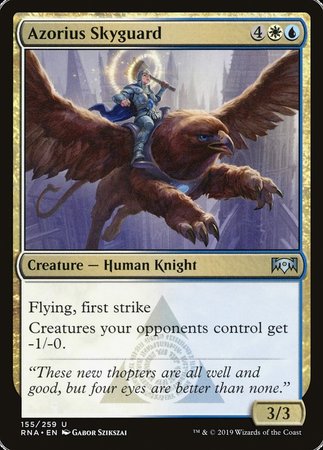 Azorius Skyguard [Ravnica Allegiance] | Good Games Cannington