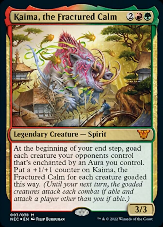 Kaima, the Fractured Calm [Kamigawa: Neon Dynasty Commander] | Good Games Cannington