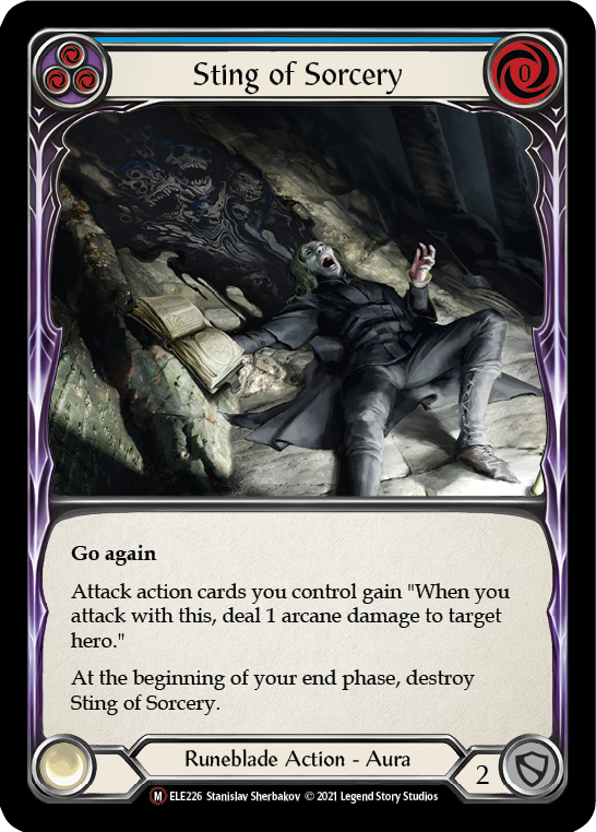 Sting of Sorcery [U-ELE226] Unlimited Normal | Good Games Cannington