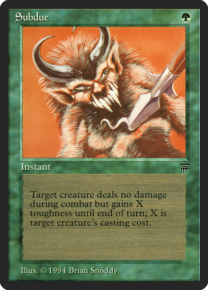 Subdue [Legends] | Good Games Cannington