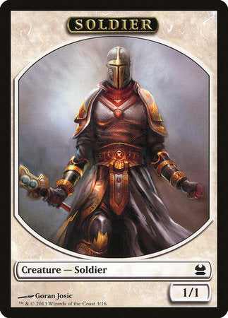 Soldier Token [Modern Masters Tokens] | Good Games Cannington