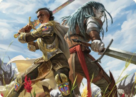 Join Forces Art Card [Dominaria United Art Series] | Good Games Cannington
