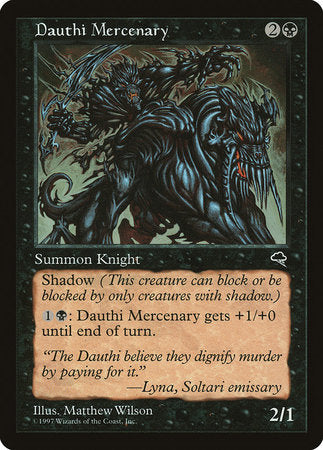 Dauthi Mercenary [Tempest] | Good Games Cannington