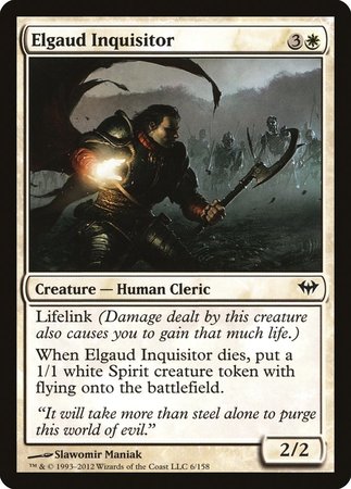 Elgaud Inquisitor [Dark Ascension] | Good Games Cannington