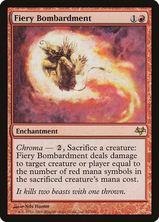 Fiery Bombardment [Eventide] | Good Games Cannington
