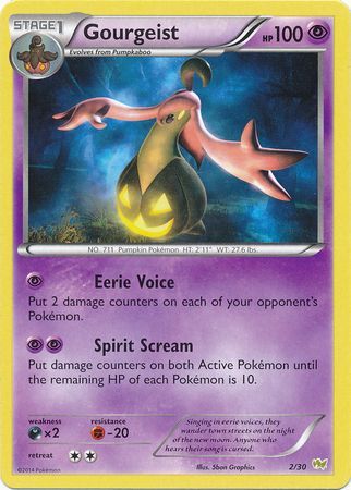 Gourgeist (2/30) [XY: Trainer Kit - Noivern] | Good Games Cannington