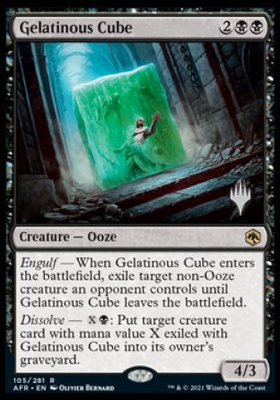 Gelatinous Cube (Promo Pack) [Dungeons & Dragons: Adventures in the Forgotten Realms Promos] | Good Games Cannington
