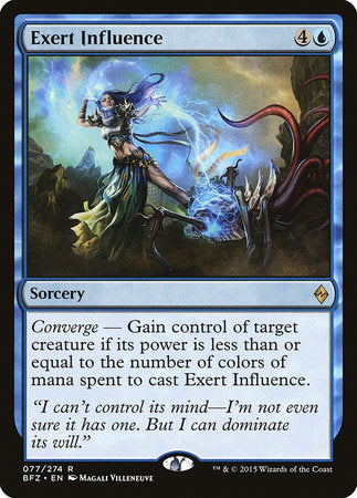 Exert Influence [Battle for Zendikar] | Good Games Cannington