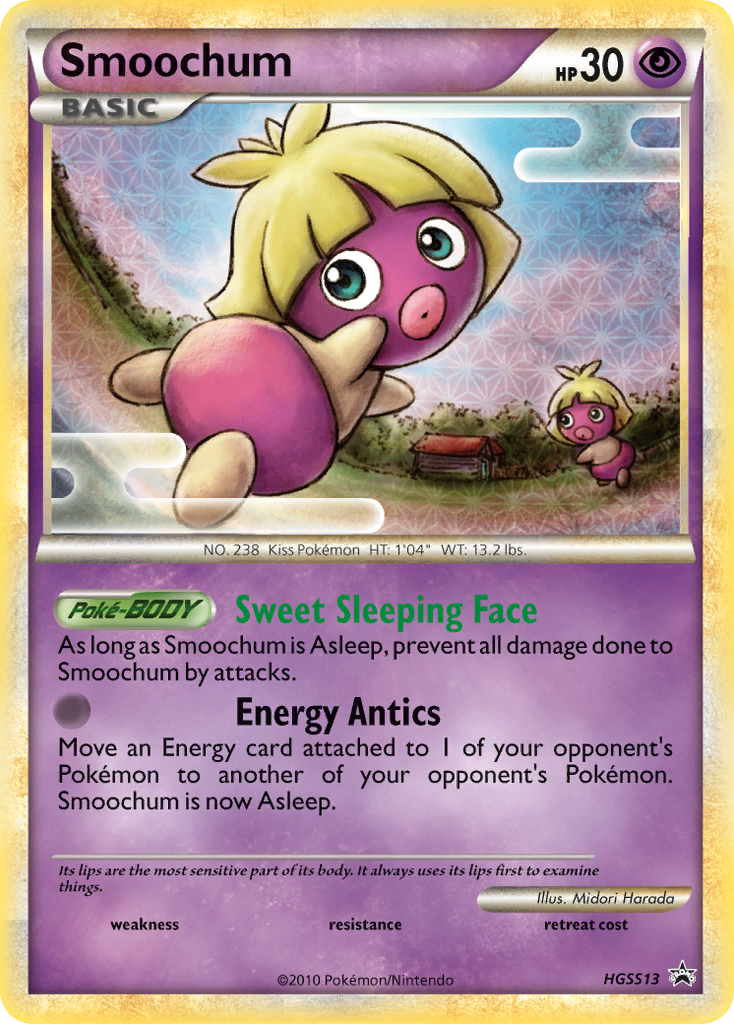 Smoochum (HGSS13) [HeartGold & SoulSilver: Black Star Promos] | Good Games Cannington