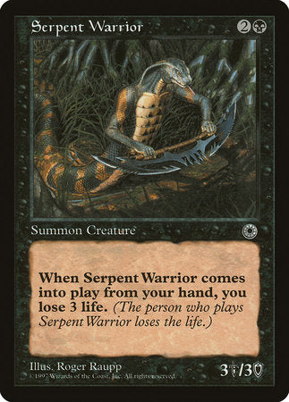 Serpent Warrior [Portal] | Good Games Cannington