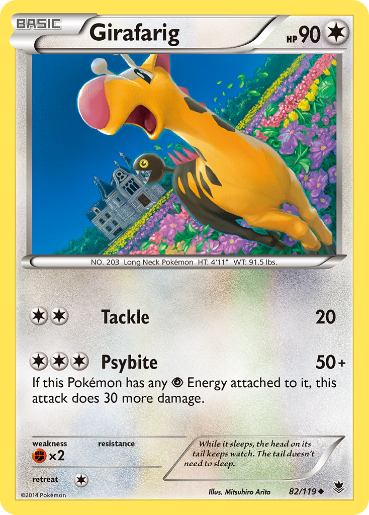 Girafarig (82/119) [XY: Phantom Forces] | Good Games Cannington