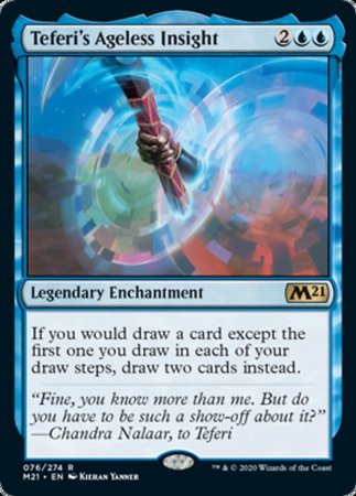 Teferi's Ageless Insight [Core Set 2021] | Good Games Cannington