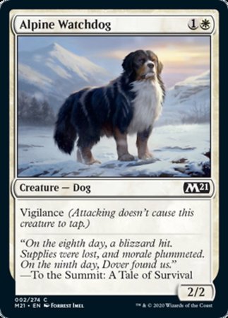 Alpine Watchdog [Core Set 2021] | Good Games Cannington