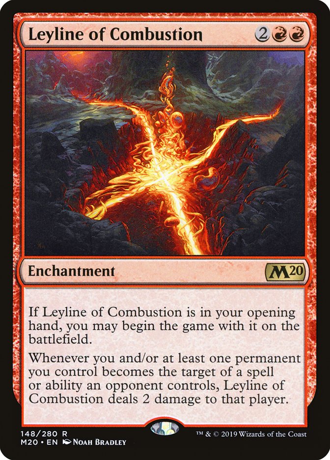 Leyline of Combustion [Core Set 2020] | Good Games Cannington
