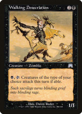 Walking Desecration [Onslaught] | Good Games Cannington