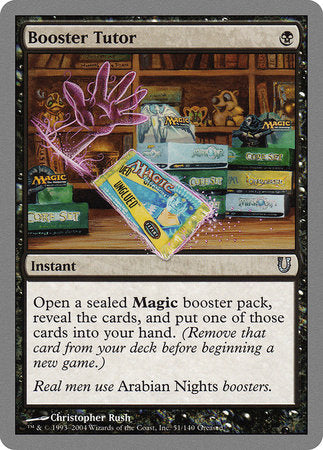 Booster Tutor [Unhinged] | Good Games Cannington