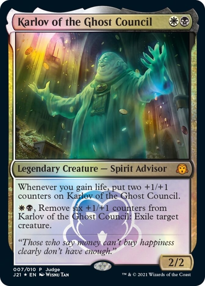 Karlov of the Ghost Council [Judge Gift Cards 2021] | Good Games Cannington