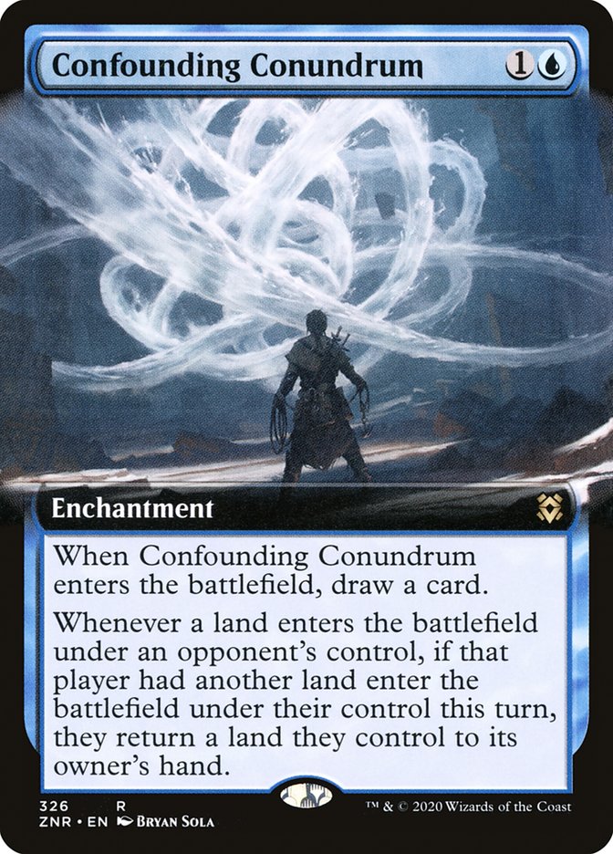 Confounding Conundrum (Extended Art) [Zendikar Rising] | Good Games Cannington