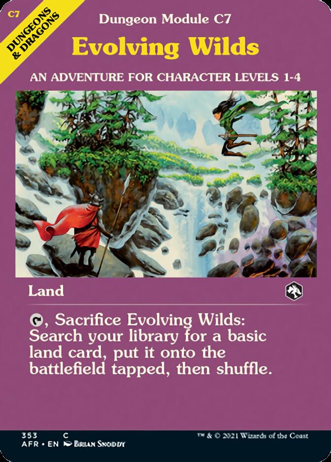 Evolving Wilds (Dungeon Module) [Dungeons & Dragons: Adventures in the Forgotten Realms] | Good Games Cannington