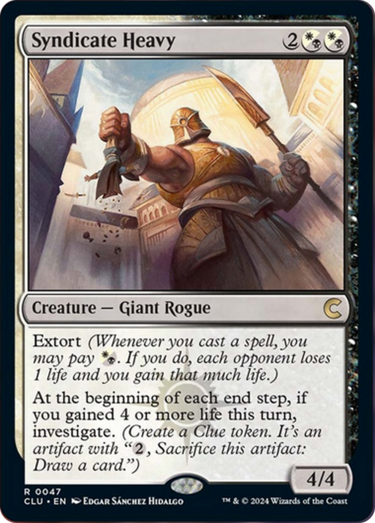 Syndicate Heavy [Ravnica: Clue Edition] | Good Games Cannington