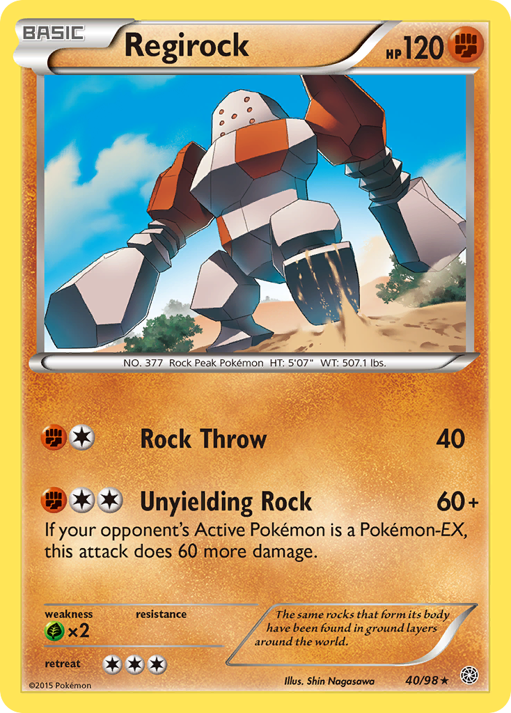 Regirock (40/98) [XY: Ancient Origins] | Good Games Cannington