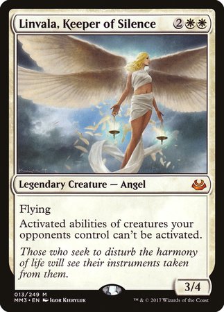 Linvala, Keeper of Silence [Modern Masters 2017] | Good Games Cannington