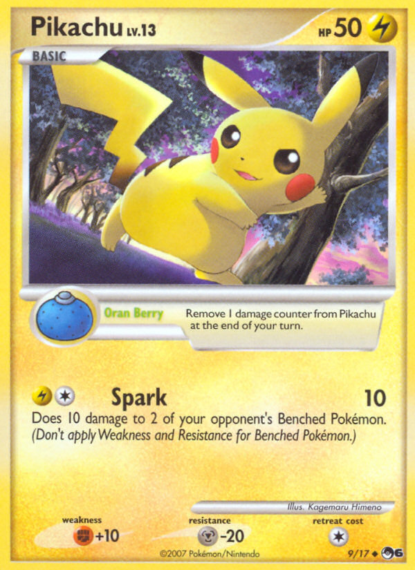 Pikachu (9/17) [POP Series 6] | Good Games Cannington