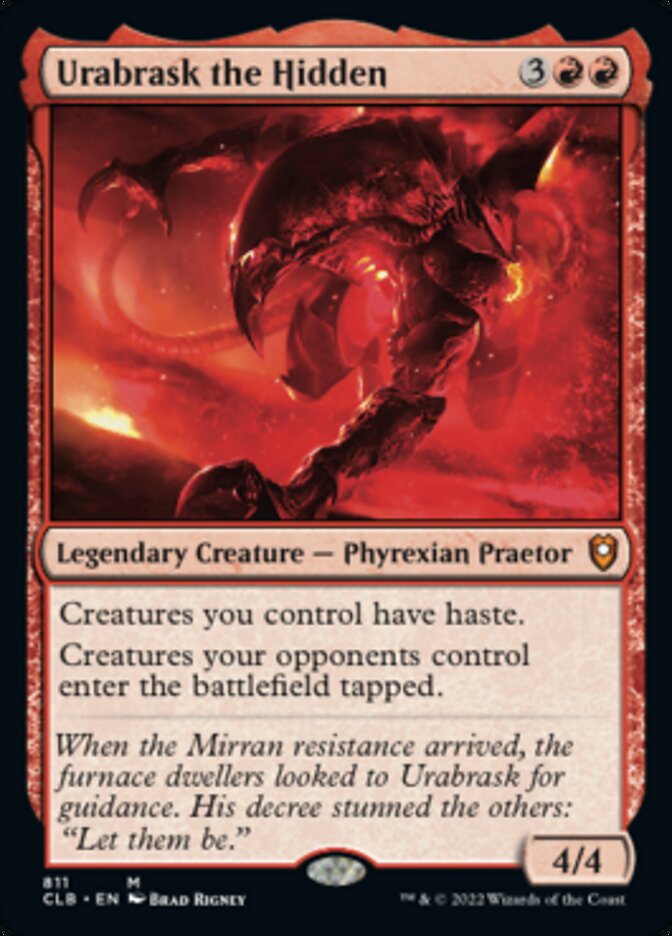 Urabrask the Hidden [Commander Legends: Battle for Baldur's Gate] | Good Games Cannington